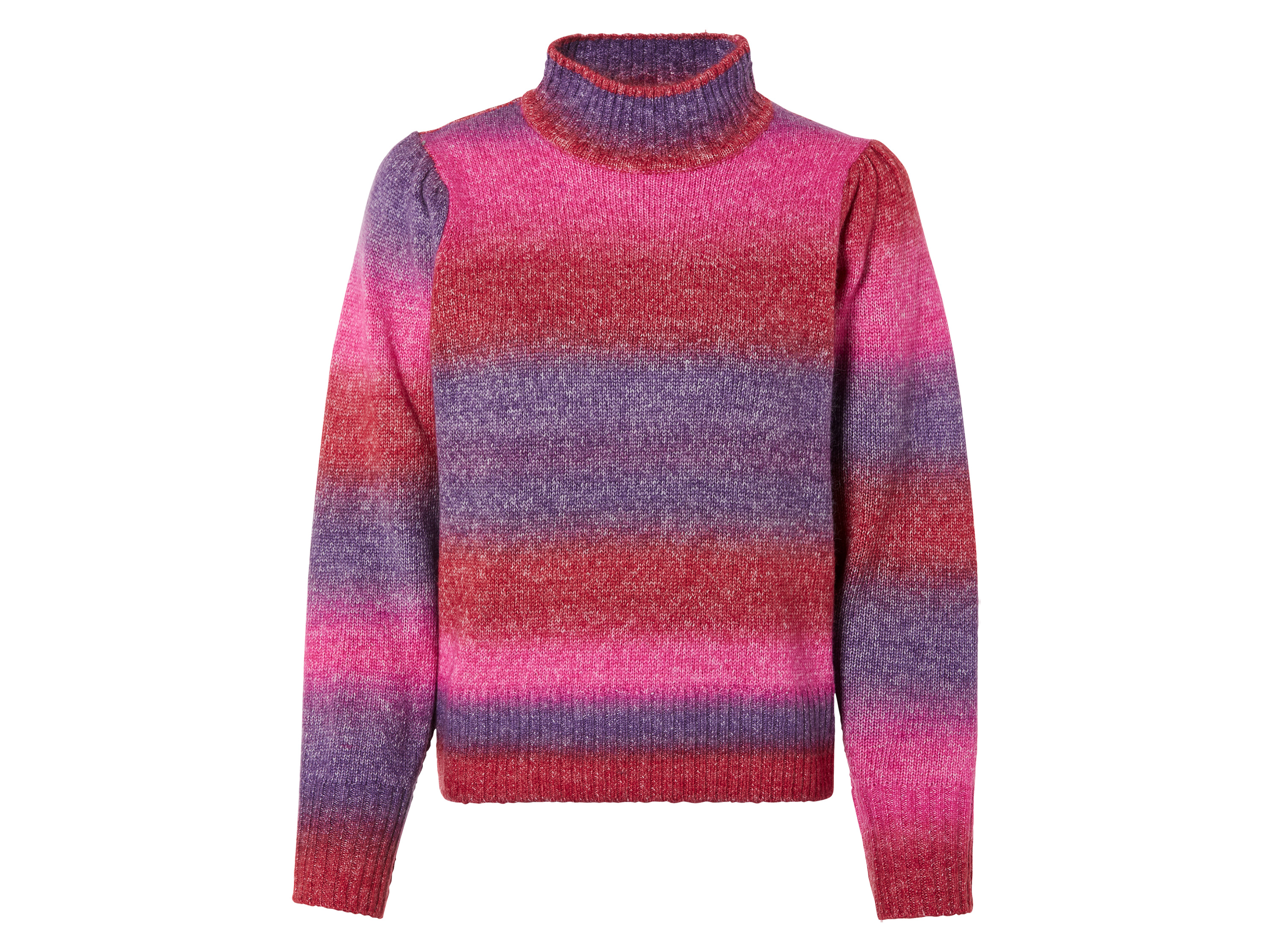 esmara® Sweter damski z dzianiny   (L (44-46), Fioletowy)