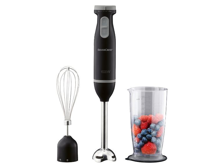 SILVERCREST® KITCHEN TOOLS Blender ręczny SSMS 600 E5 z akcesoriami