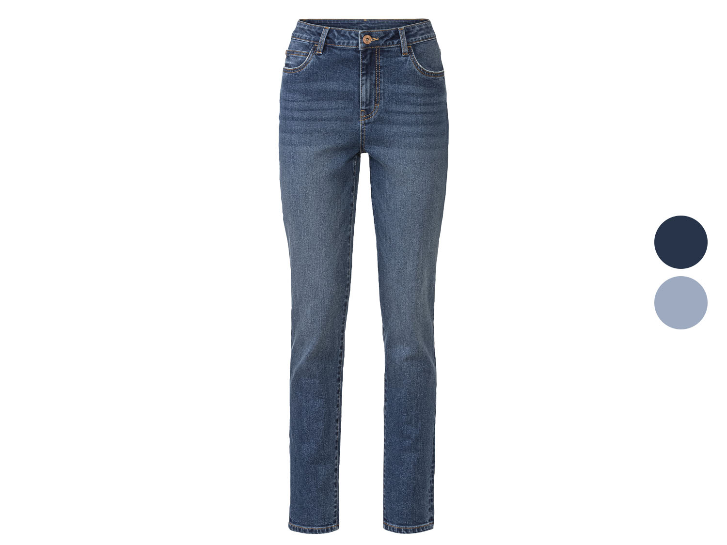 esmara® Jeansy damskie, skinny fit, z bawełną