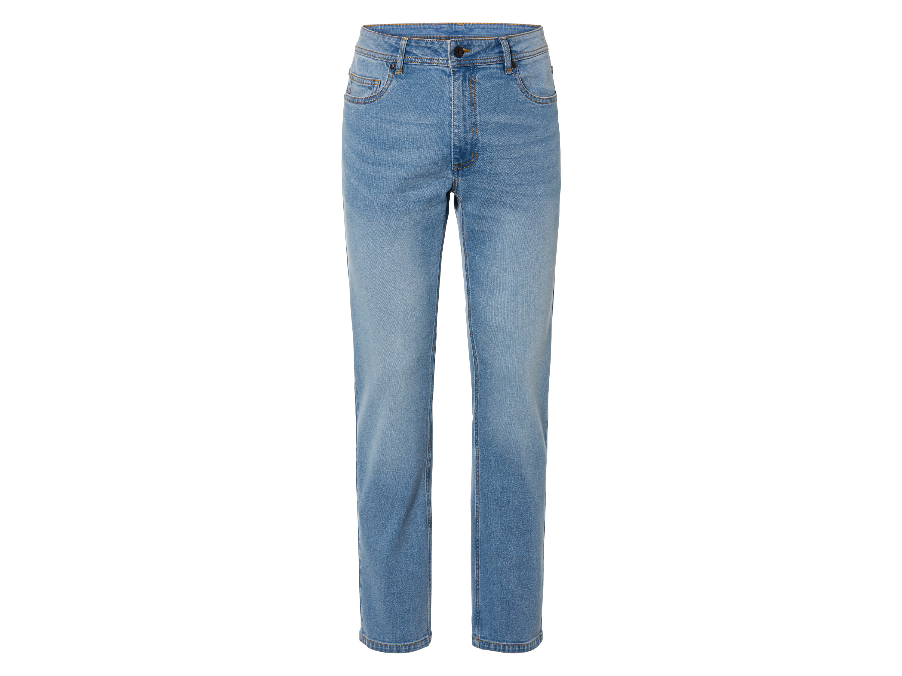 LIVERGY® Jeansy męskie, straight fit (50 (34/32), Niebieski)