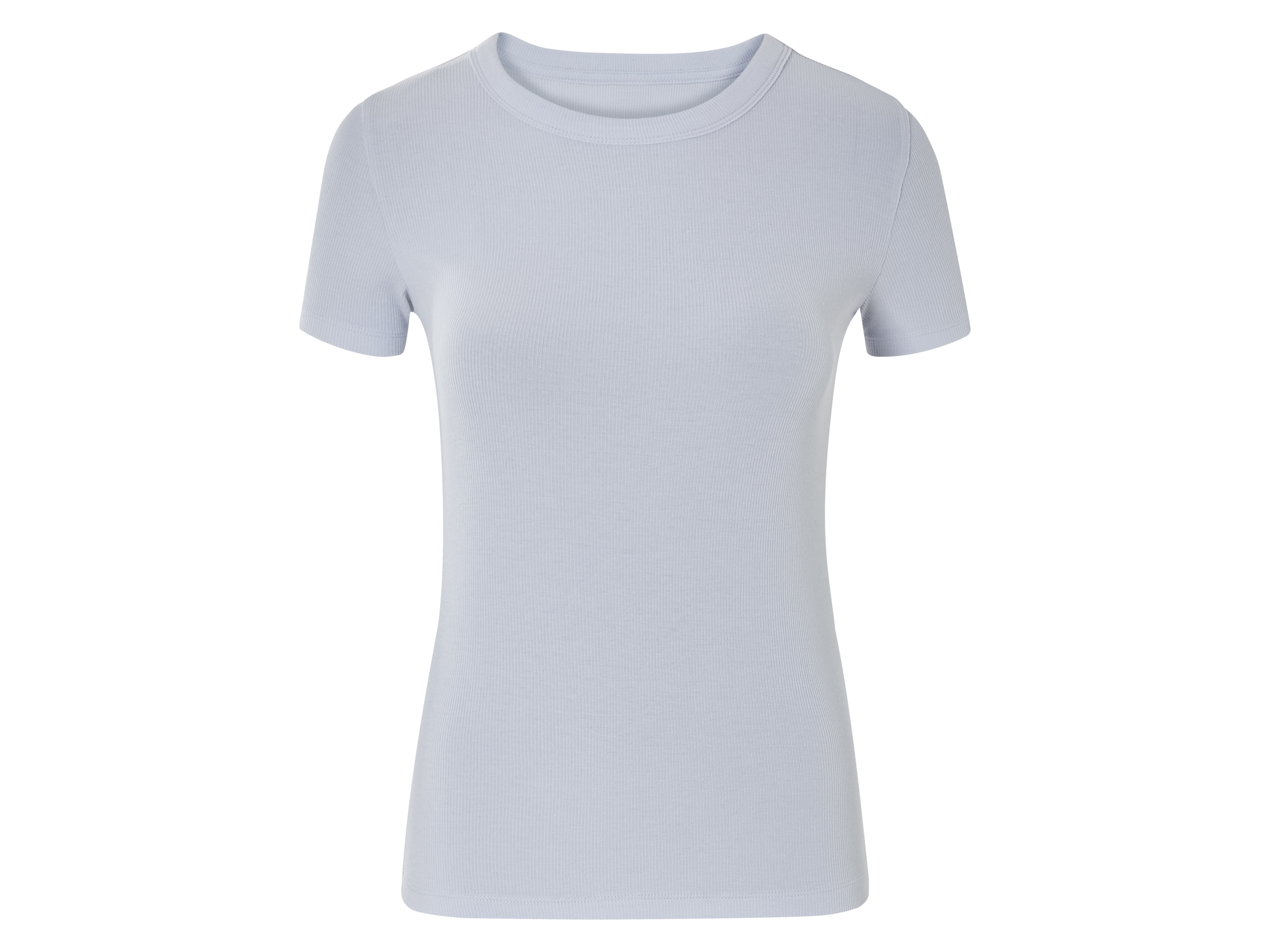 esmara® T-shirt damski z dzianiny (XS(32/34), Niebieski)