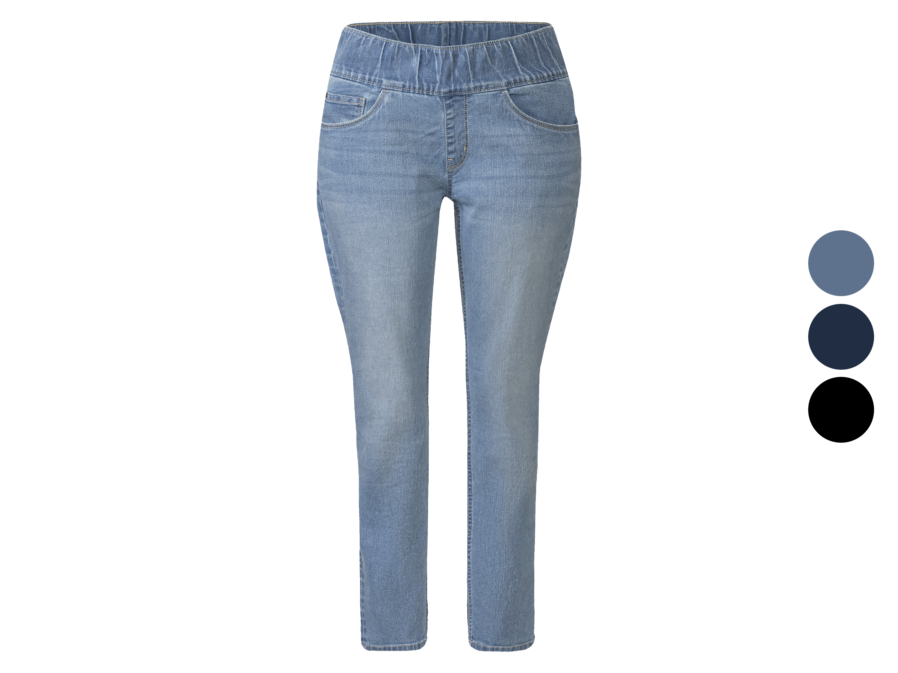 esmara® Jeansy damskie z bawełną, Slim Fit