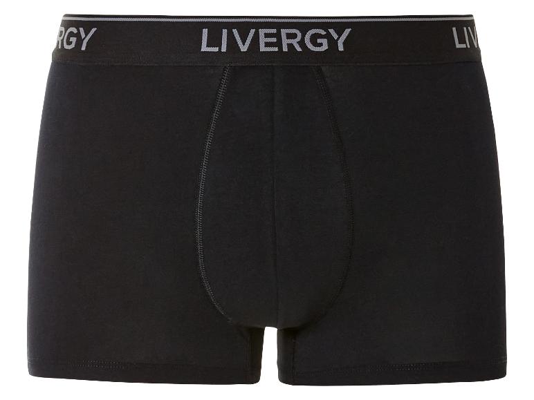 LIVERGY® Bokserki męskie z bawełną, 3 pary