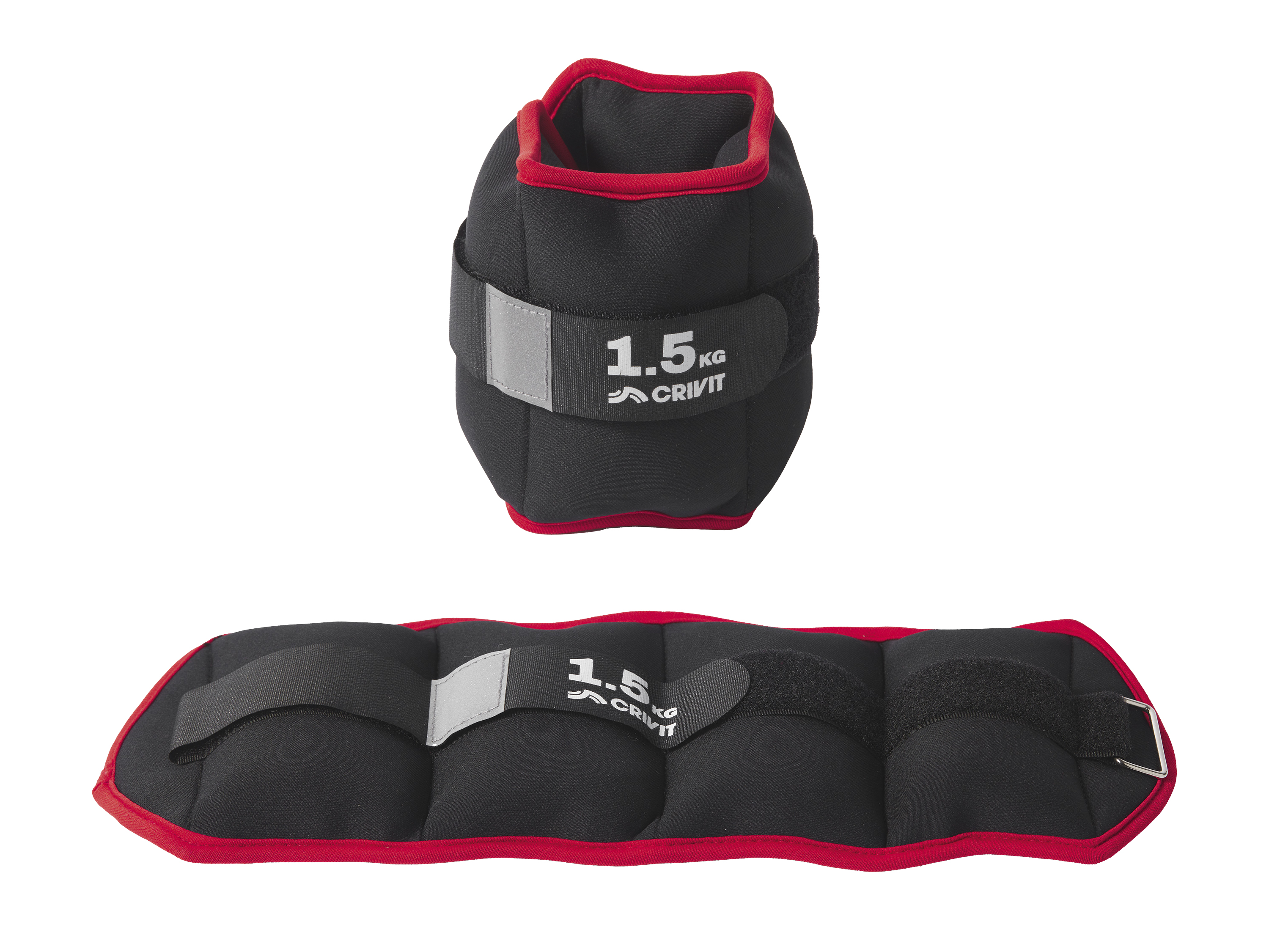 CRIVIT Obciążniki fitness, 2 x 1,5 kg