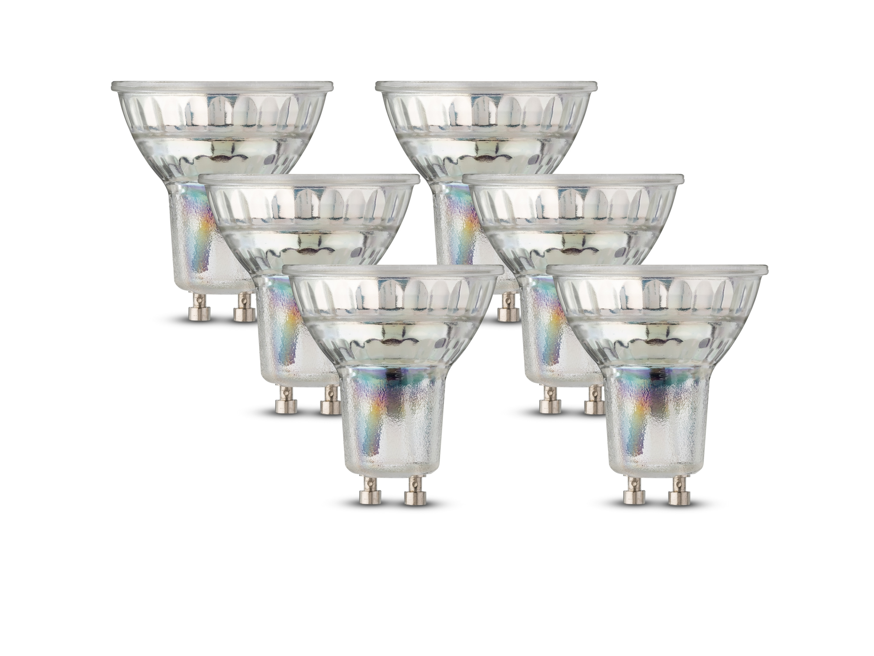 LIVARNO home Żarówki LED, 6 sztuk (GU10 neutralna biel)