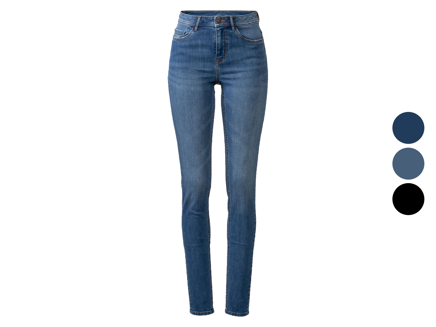 esmara® Jeansy damskie z bawełną, Super Skinny Fit