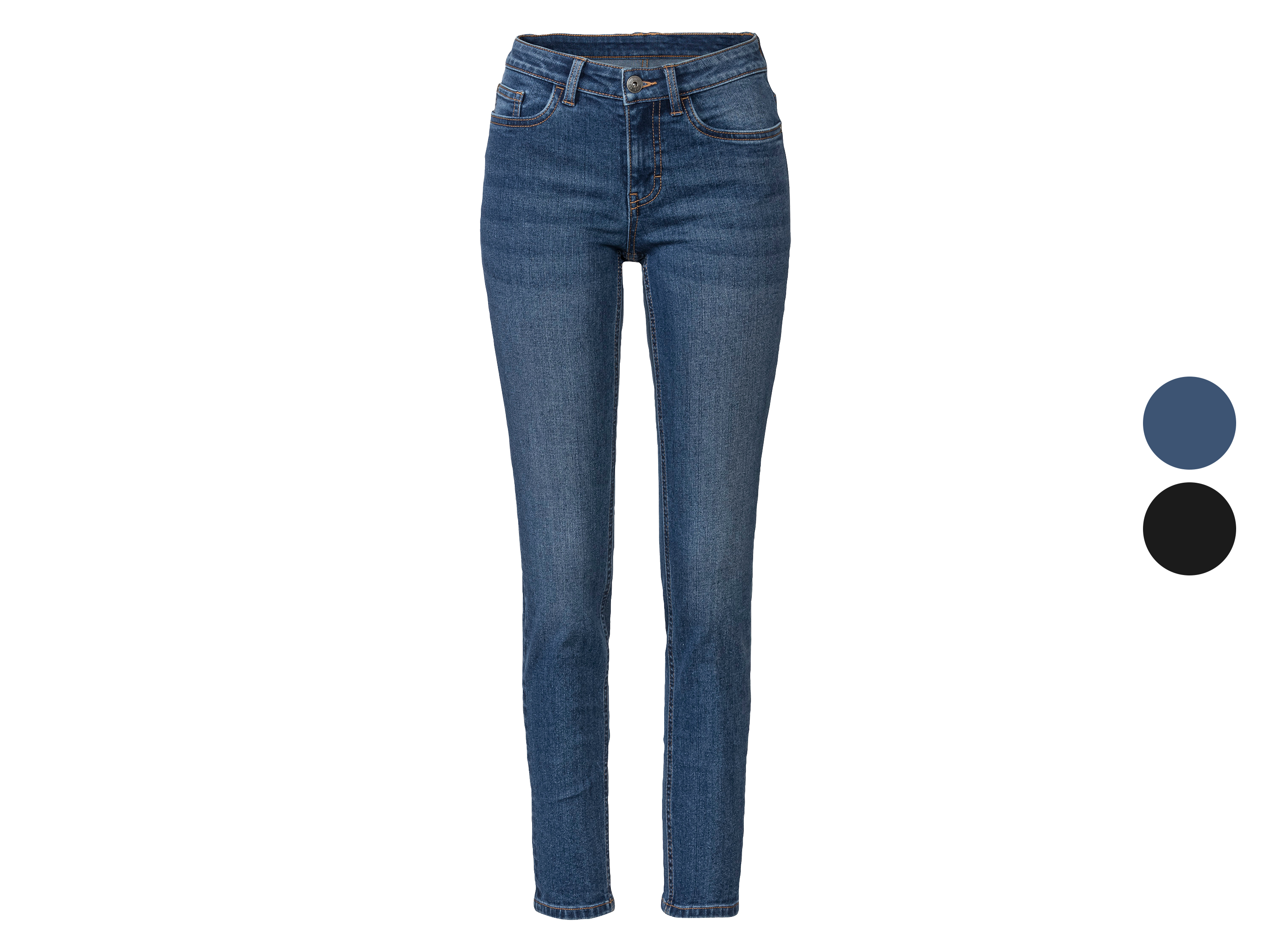 esmara® Jeansy damskie, skinny fit, z bawełną