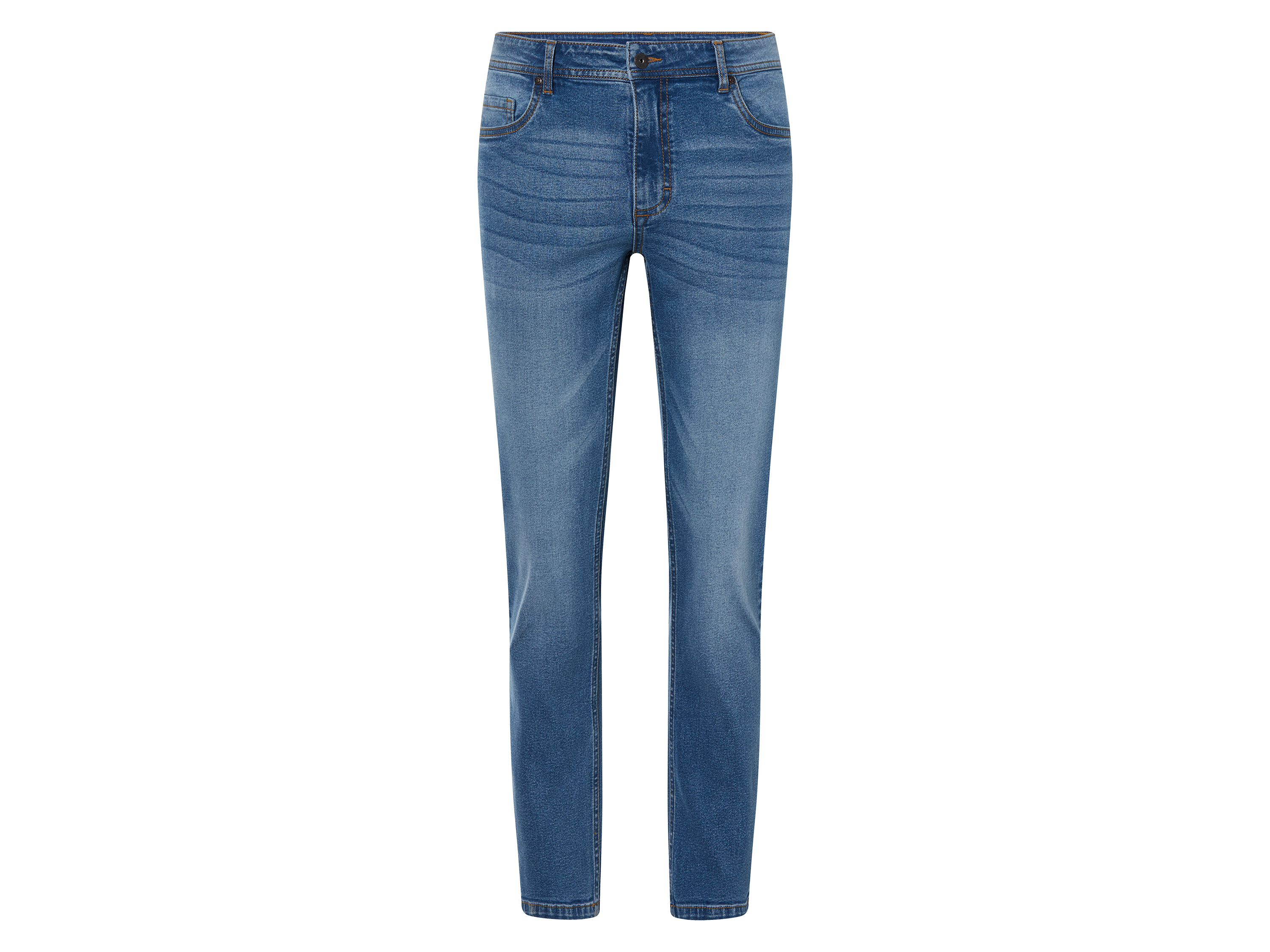 LIVERGY® Jeansy męskie z bawełną, slim fit (Jasnoniebieski, 52 (36/32))