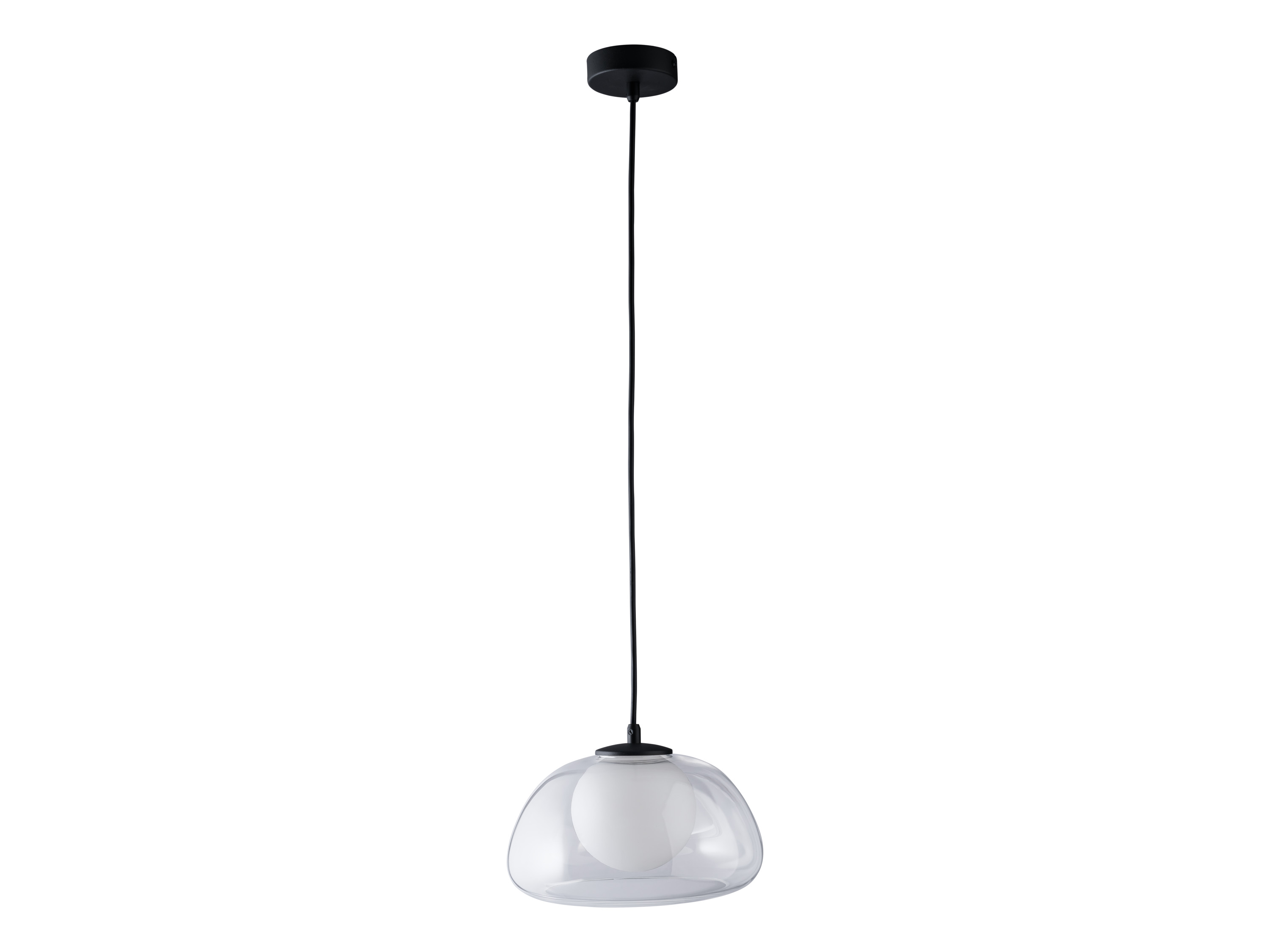 LIVARNO home Lampa wisząca LED, 3 W (Przezroczysty)