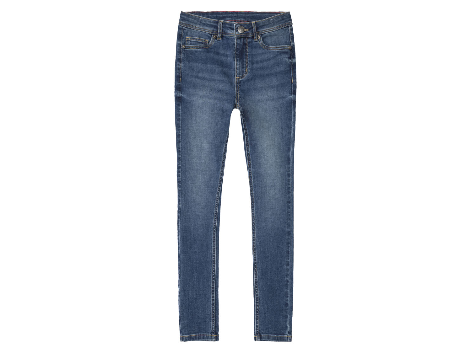 pepperts!® Jeansy dziewczęce, super skinny fit (Niebieski, 146)