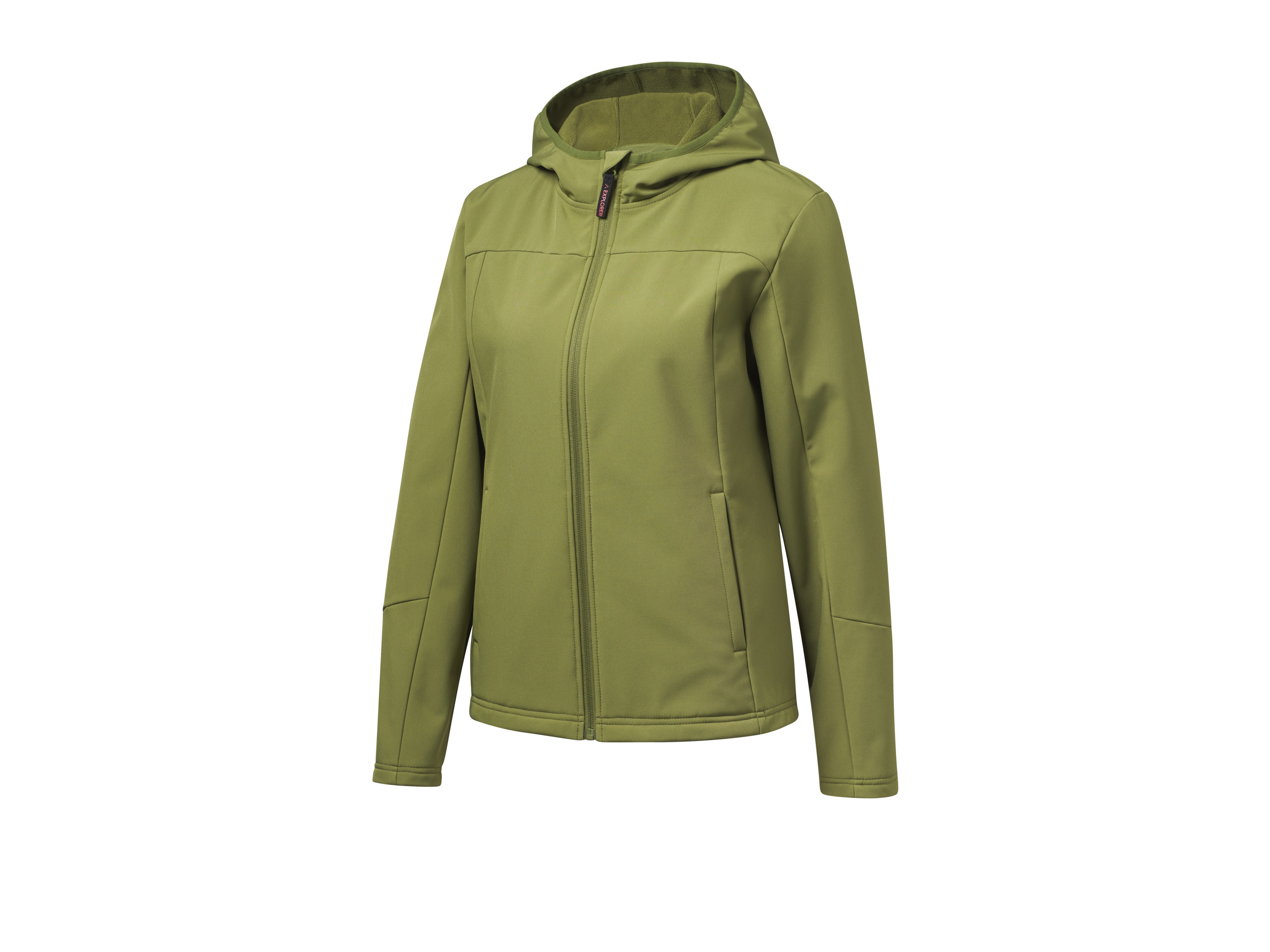 CRIVIT Kurtka damska softshell ocieplana (S(36/38), Zielony)