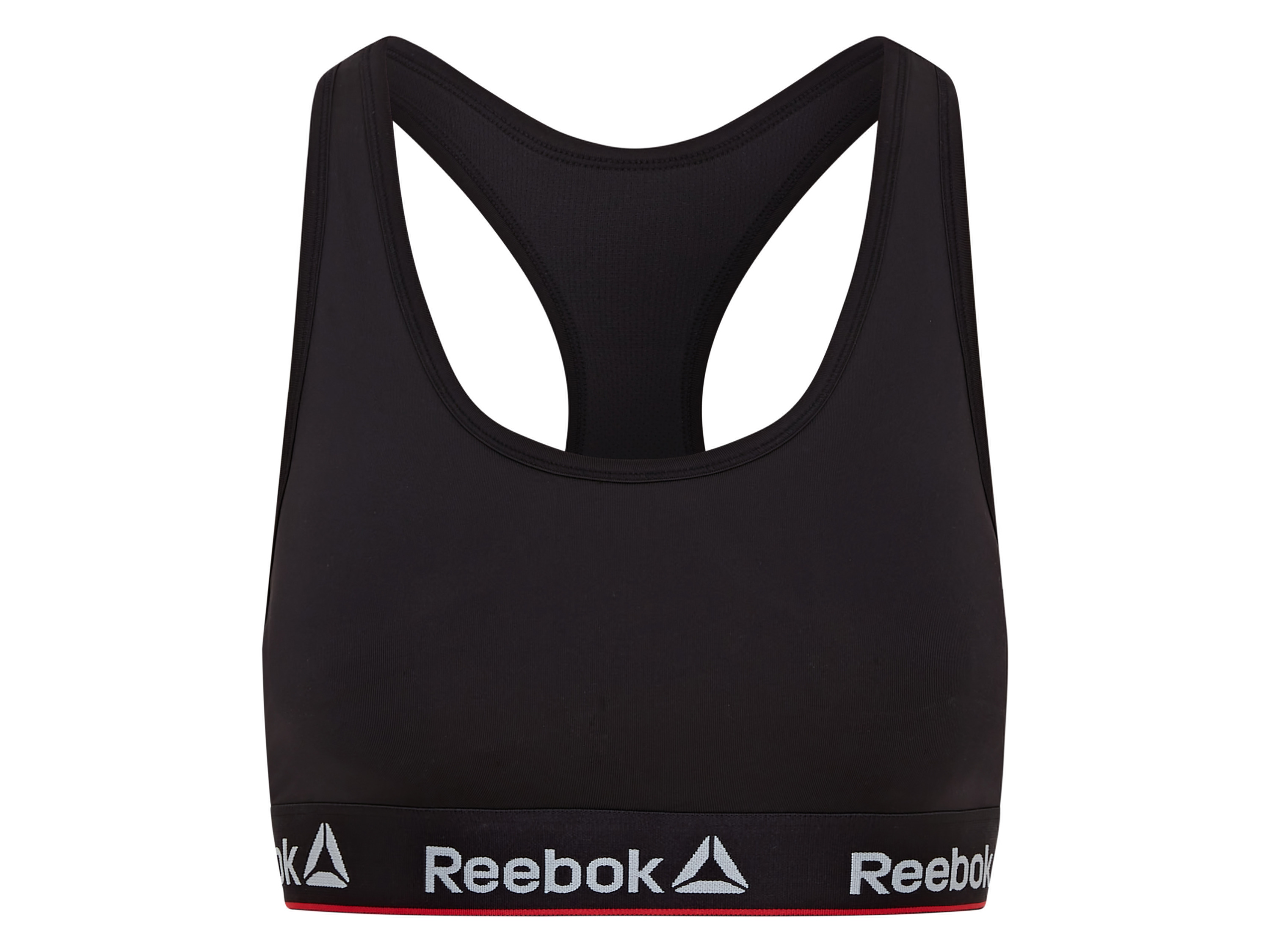 Reebok Biustonosz sportowy damski (M, Czarny)