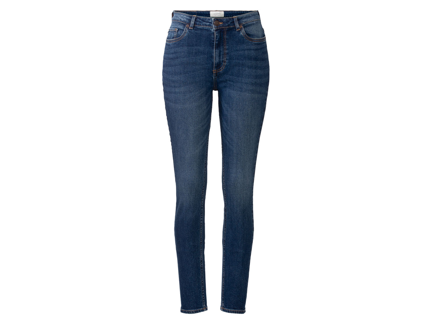 ADPT Jeansy damskie, Skinny Fit (Niebieski, 29/32)