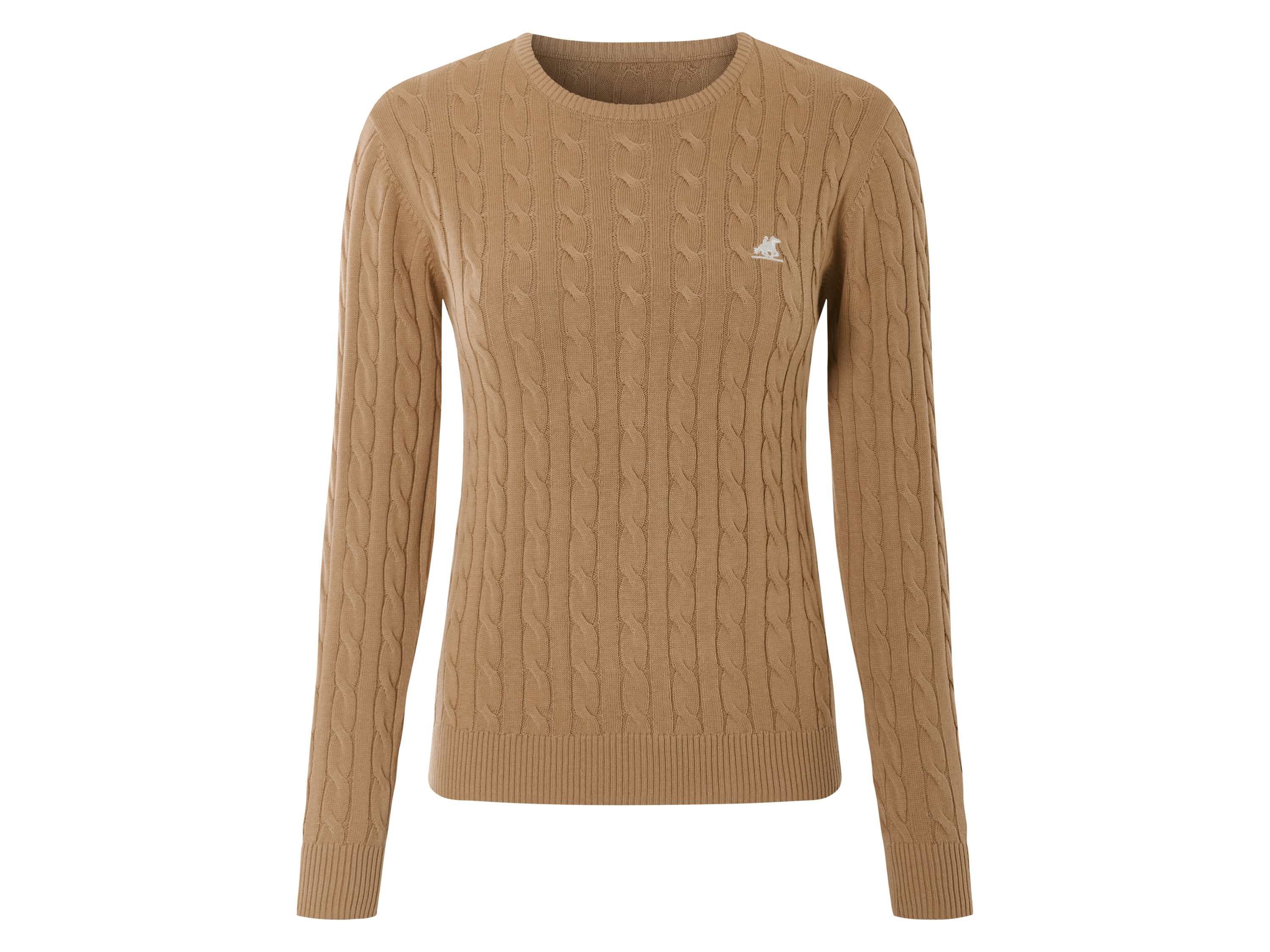 esmara® Sweter damski z dzianiny (XS (32/34), Brązowy)