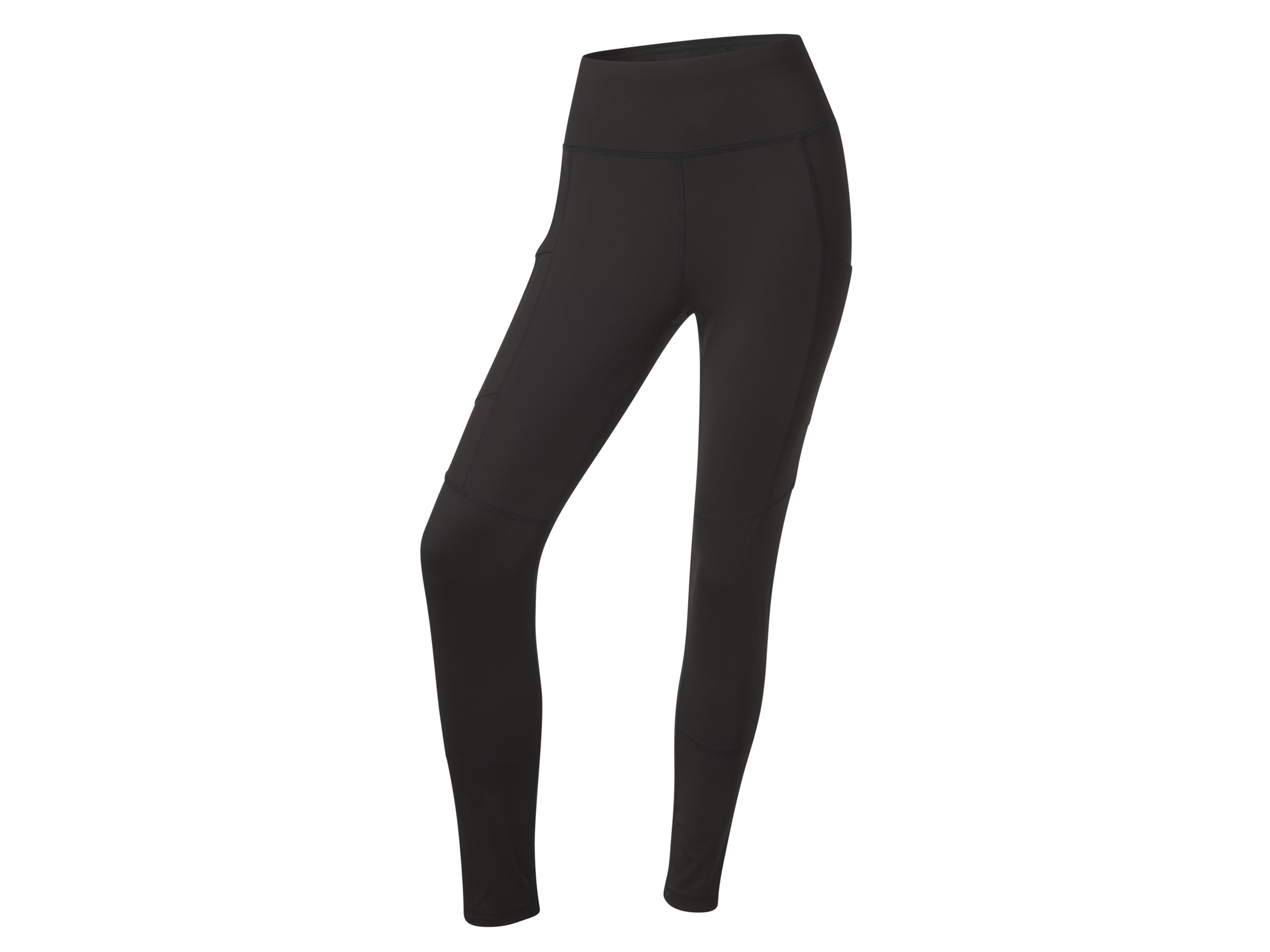 CRIVIT Legginsy termiczne funkcyjne damskie (XS (32/34), Czarny)