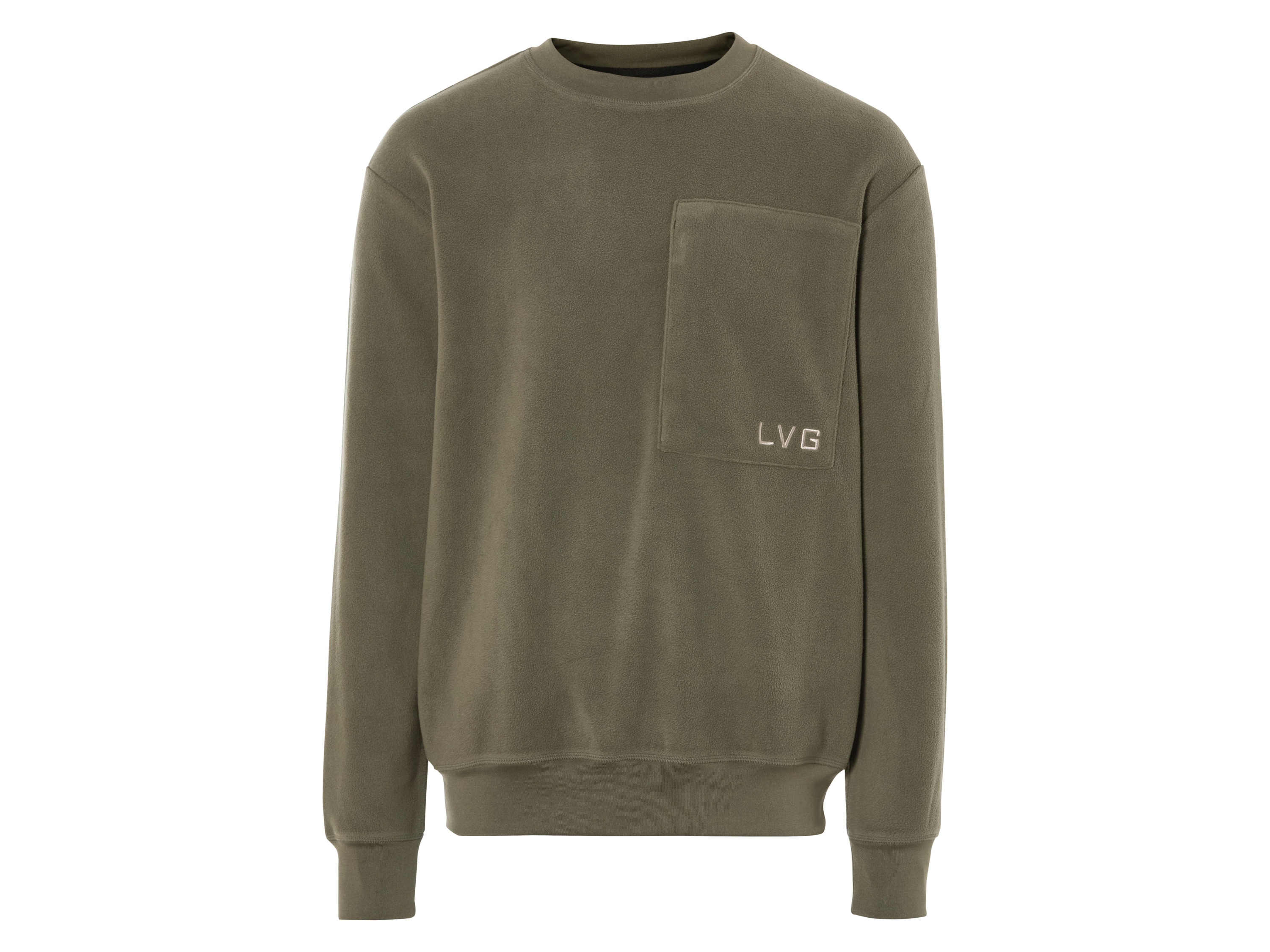 LIVERGY® Bluza męska polarowa (M (48/50), Khaki)