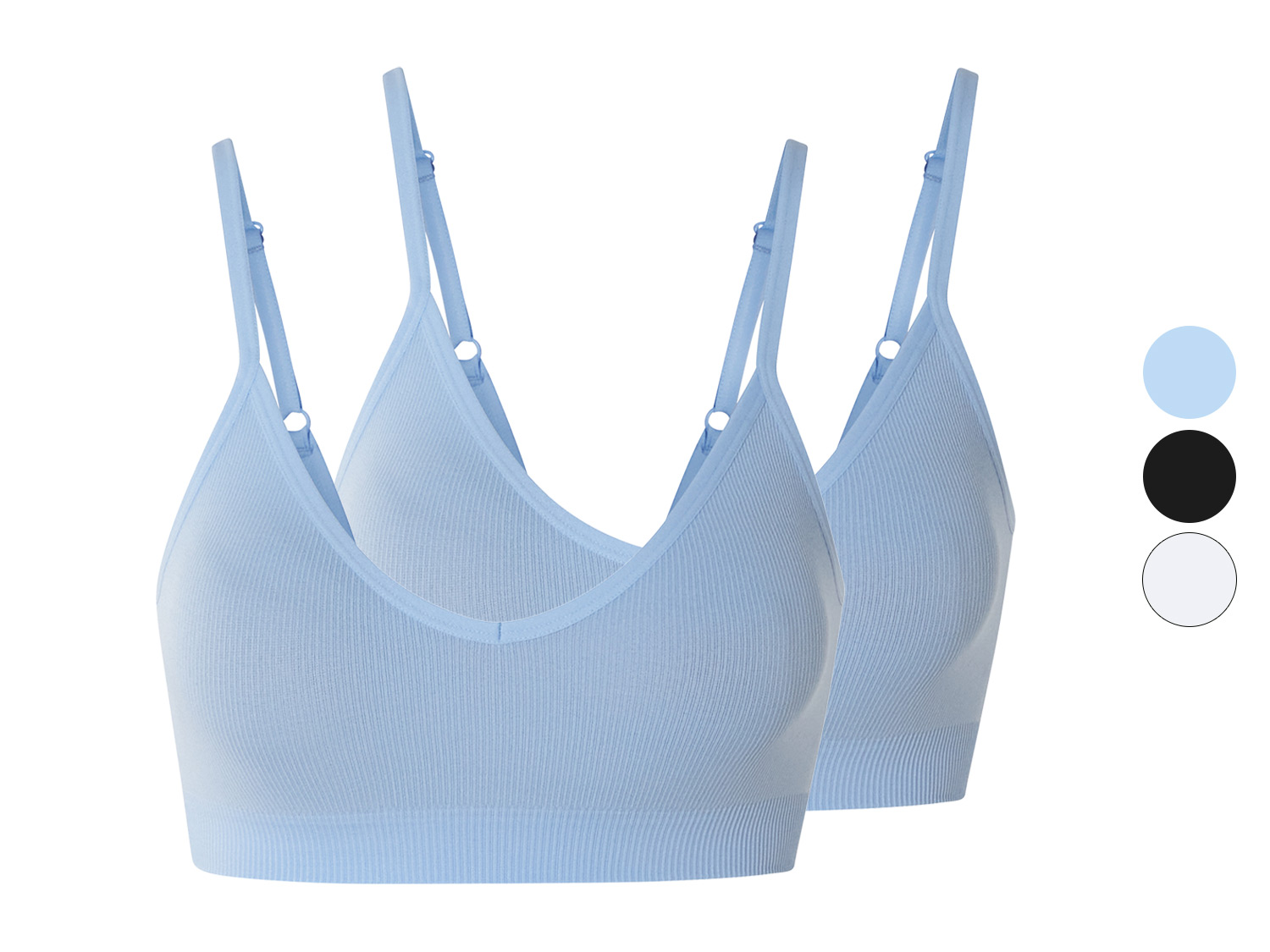 esmara® Biustonosz typu bustier, 2 sztuki