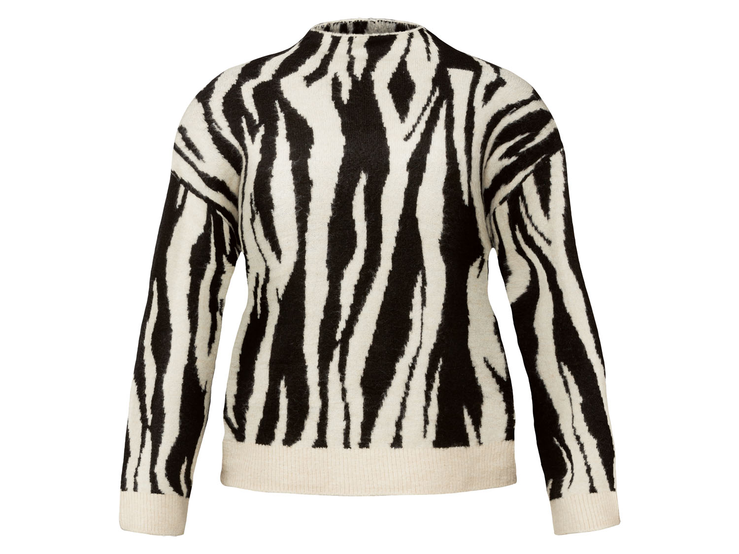 esmara® Sweter damski (S (36-38), Zebra)