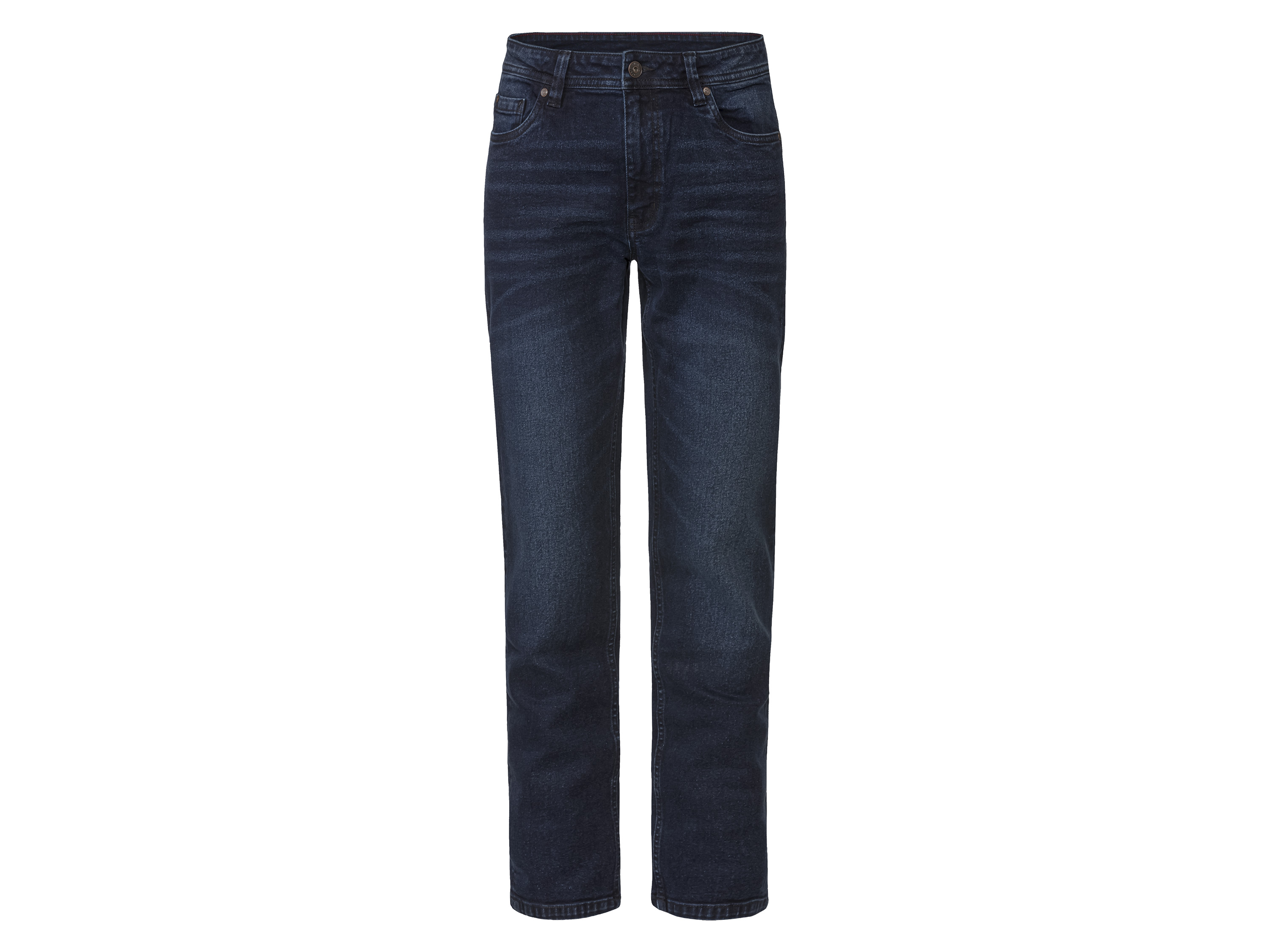 LIVERGY® Jeansy męskie, straight fit (Ciemnoniebieski, 46 (30/32))