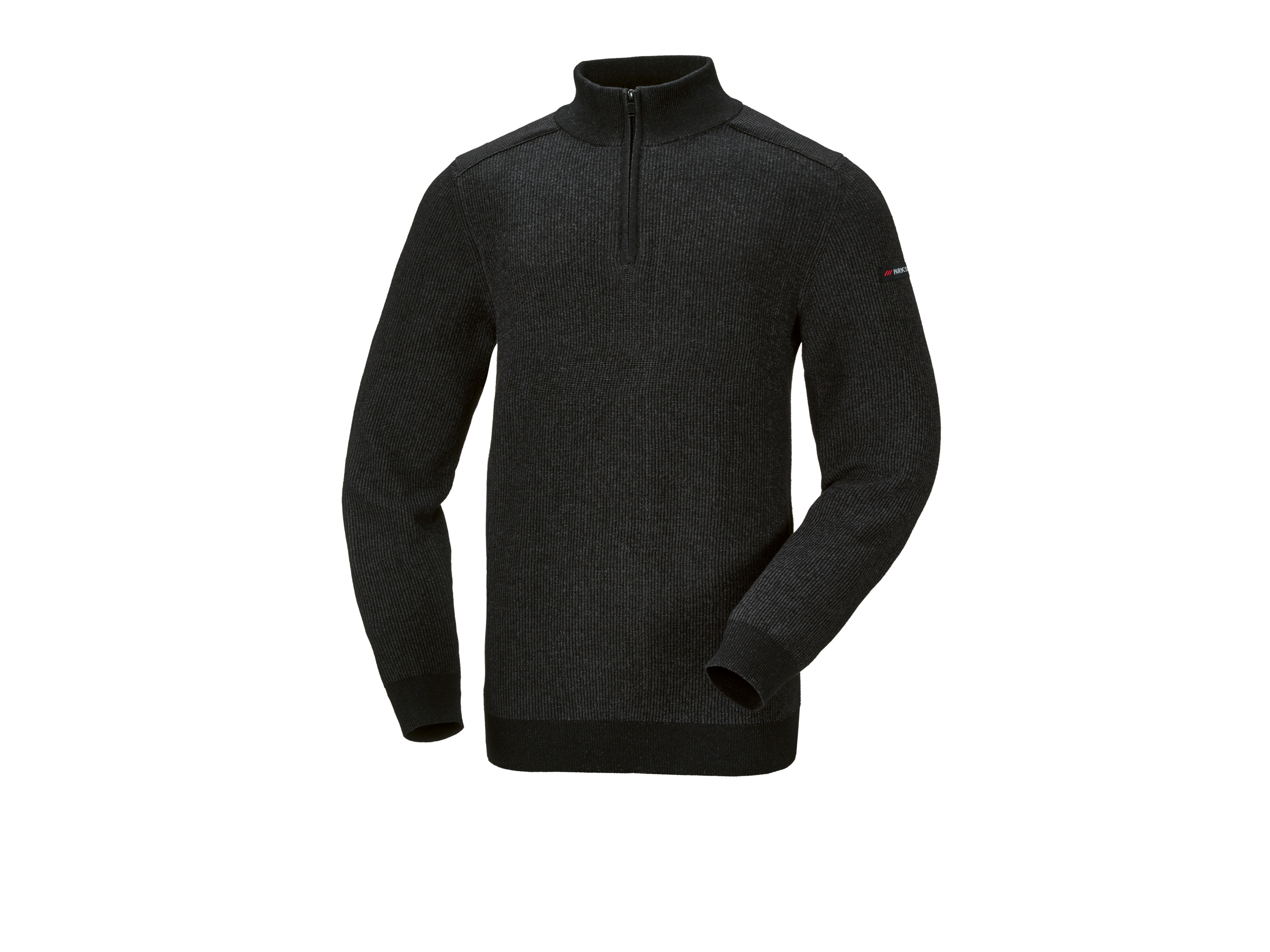 PARKSIDE® Sweter męski z dzianiny (S (44-46), Czarny)