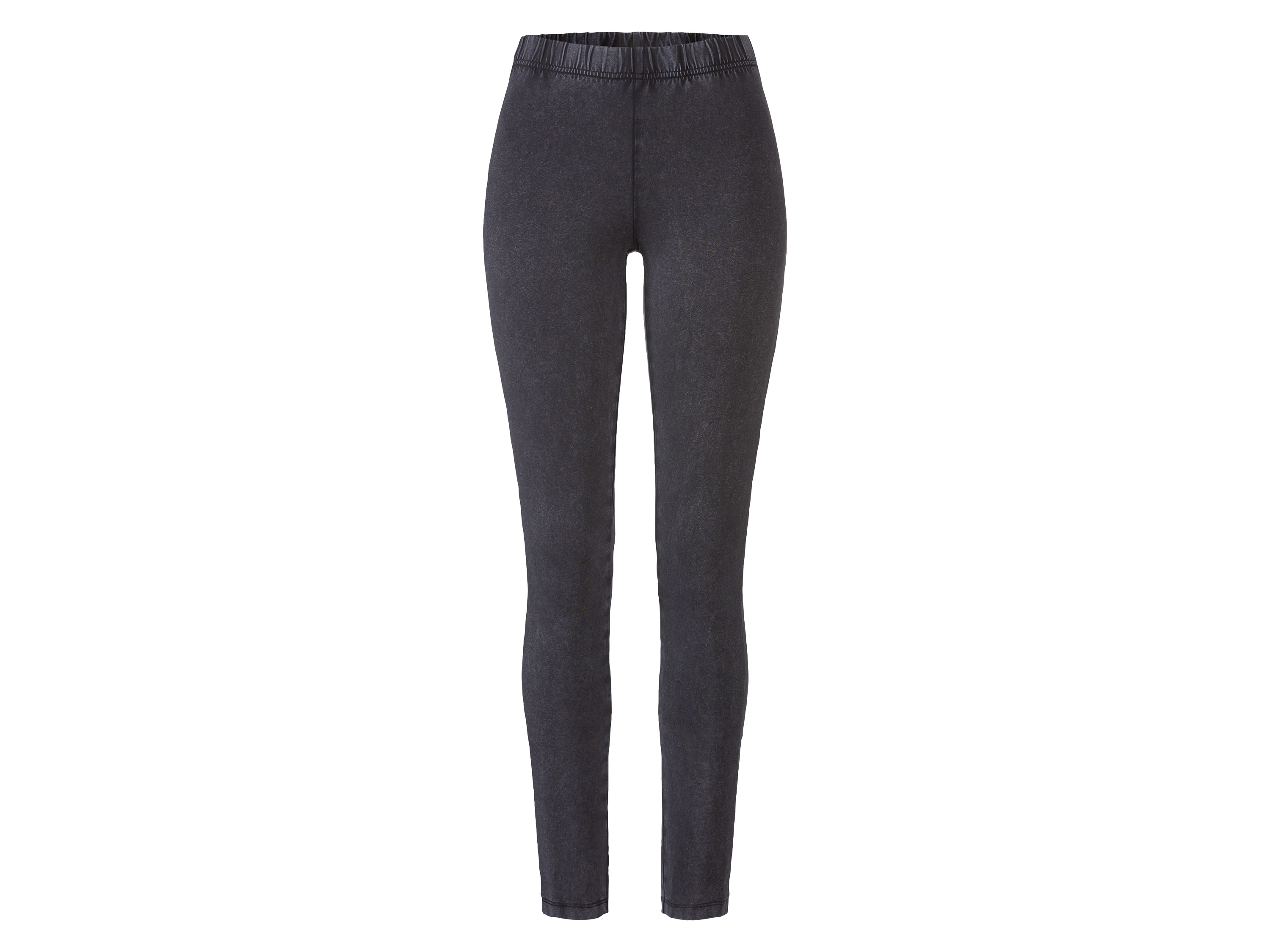 esmara® Legginsy damskie o wyglądzie jeansu, z bawełną (Czarny, XS (32/34))