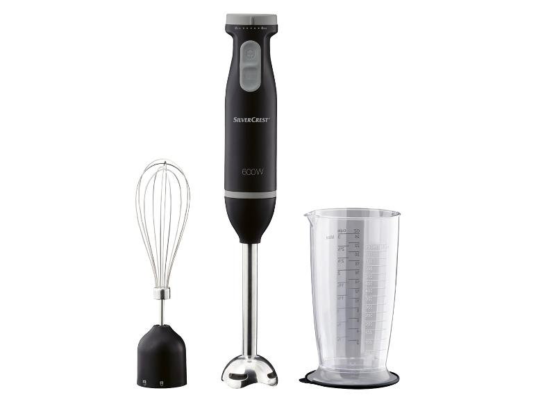 SILVERCREST® KITCHEN TOOLS Blender ręczny SSMS 600 E5 z akcesoriami