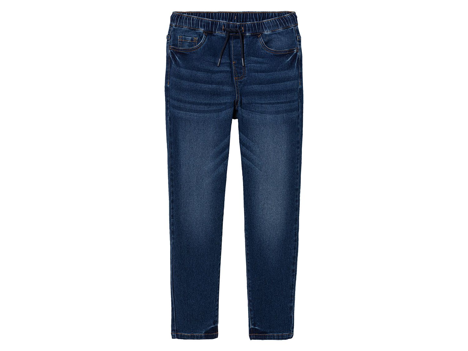 pepperts!® Jeansy chłopięce z bawełną, tapered fit (Ciemnoniebieski, 140)