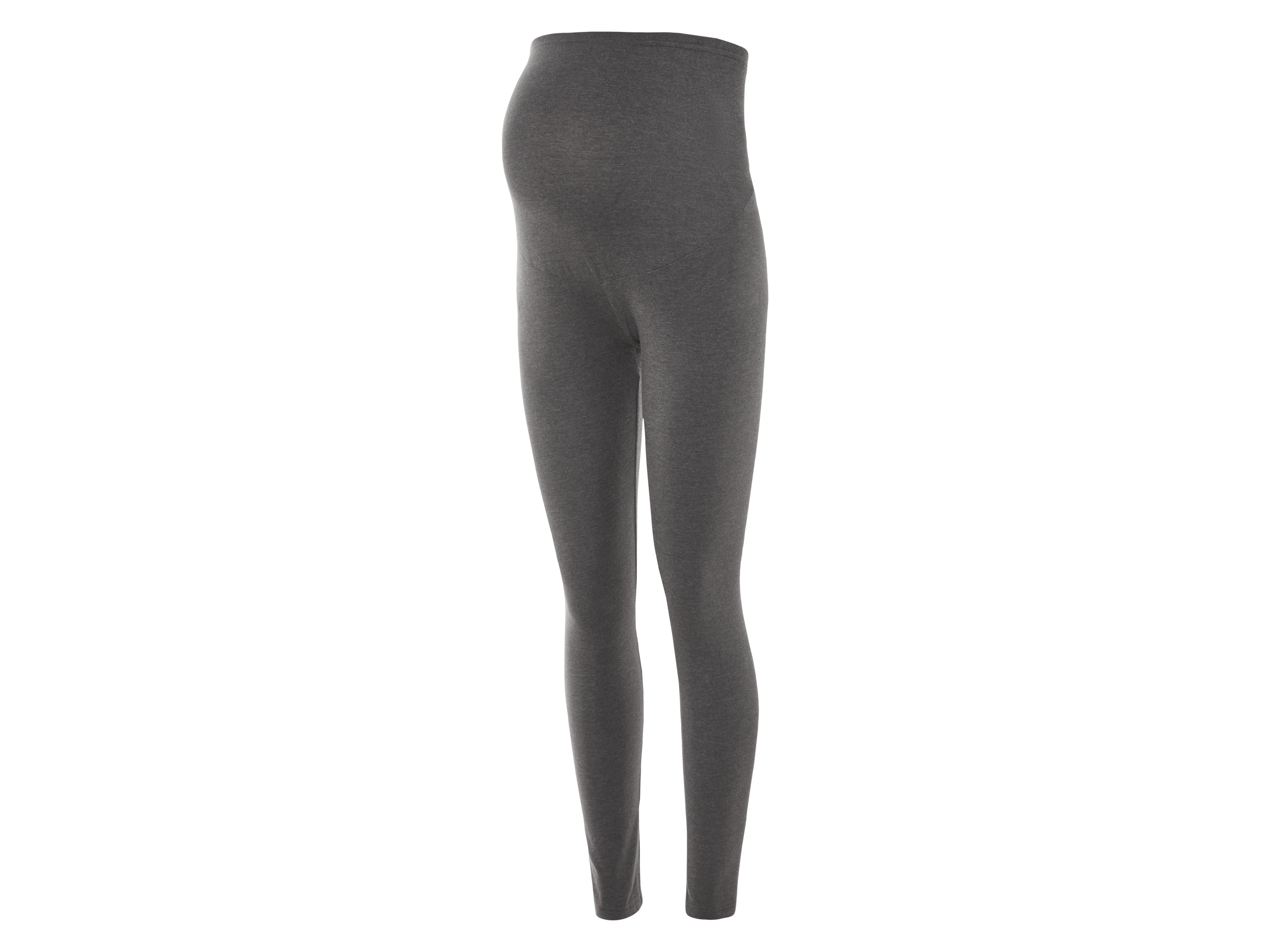 esmara® Legginsy ciążowe damskie z bawełną organiczną (S (36-38), Szary)