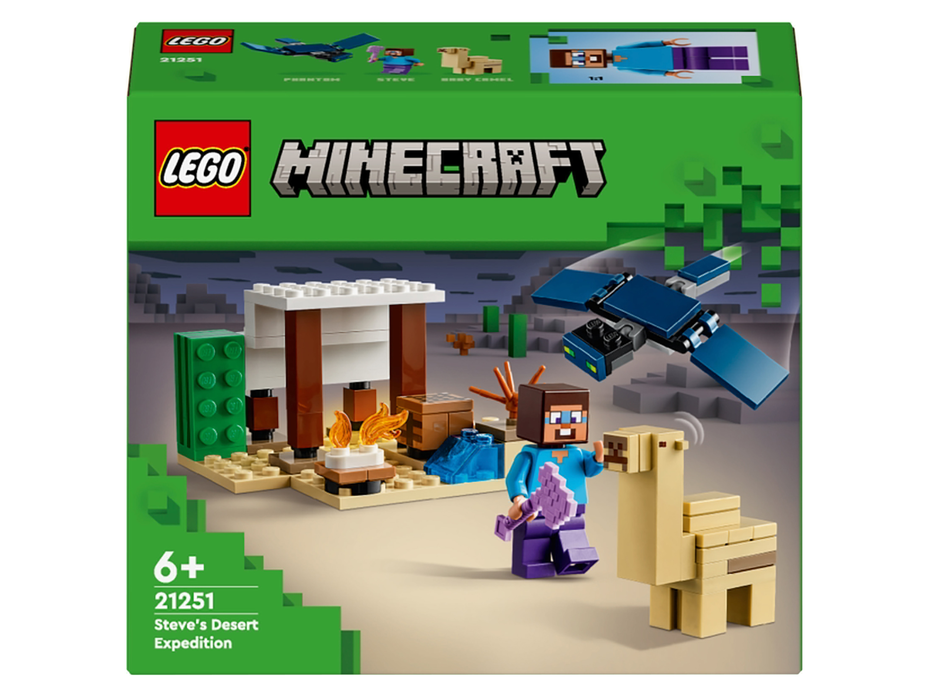 Lego Minecraft 21251 Pustynna wyprawa Steve’a